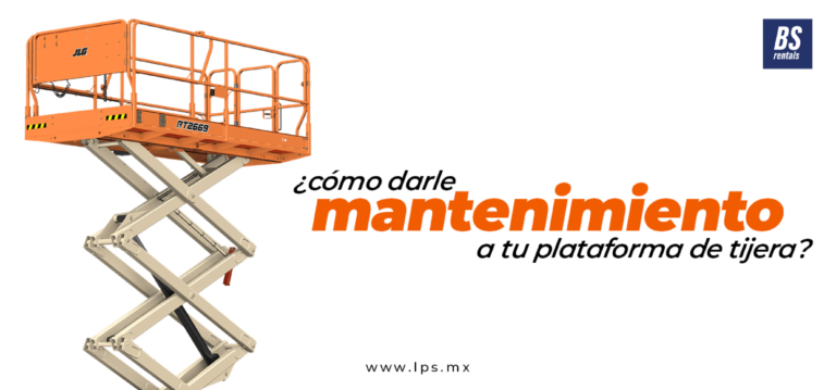 Mantenimiento para plataforma de tijera JLG